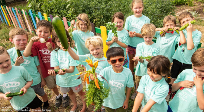 Children's Peace Garden at Growing Gardens